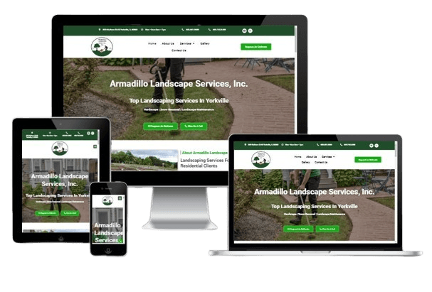 Armadillo Landscape Mobile Responsive Website No BG